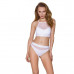 Трусики с прозрачной вставкой Passion PS006 PANTIES white, size XL , Секси белье