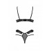 Комплект DOLLY SET WITH OPEN BRA black S/M Passion ,