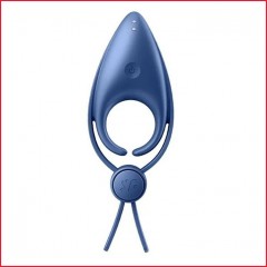 Ерекційне віброкільце ласо з регулюванням розміру Satisfyer Sniper Blue