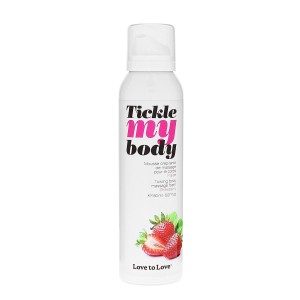 Масажна піна Love To Love TICKLE MY BODY Strawberry (150 мл) (попередній дизайн!!!)