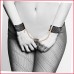 Наручники Bijoux Indiscrets Desir Metallique Handcuffs - Black, металеві, стильні браслети , Наручники та фіксатори, Bijoux Indiscrets (Іспанія)