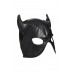 Маска Master Series Dungeon Demon Bondage Mask with Horns - Black , , Master Series (США)