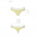 Спортивные трусики-стринги Passion PS007 PANTIES yellow, size XL , Трусики