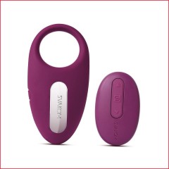 Ерекційне кільце з вібрацією та пультом ДК Svakom Winni Violet
