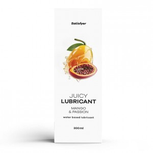 Лубрикант на водній основі Satisfyer Juicy Lubricant Mango & Passion water based 300 мл