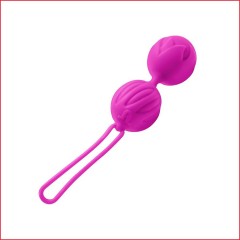 Вагинальные шарики Adrien Lastic Geisha Lastic Balls Mini Magenta (S), диаметр 3,4 см, вес 85 г