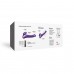 Безремневой страпон с вибрацией Strap-On-Me Vibrating Violet M диаметр 3,3см, пульт ДУ, регулируемый , Страпоны
