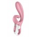 Вибратор кролик Satisfyer Hug Me Pink , Вибраторы