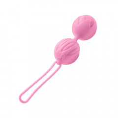 Вагинальные шарики Adrien Lastic Geisha Lastic Balls Mini Pink(S), диаметр 3,4 см, вес 85 гр