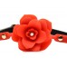 Кляп Master Series Blossom Silicone Rose Gag - Red , , Master Series (США)