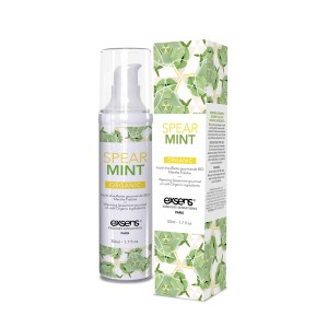 Розпродаж!!! Масажна олія EXSENS Organic Spear Mint 50мл розігріває (термін придатності 04.2024)