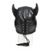 Маска Master Series Dungeon Demon Bondage Mask with Horns - Black , , Master Series (США)