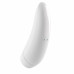 Вакуумный клиторальный стимулятор Satisfyer Curvy 1+ White , Вібратори, Satisfyer (Німеччина)