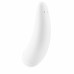 Вакуумный клиторальный стимулятор Satisfyer Curvy 2+ White , Вібратори, Satisfyer (Німеччина)