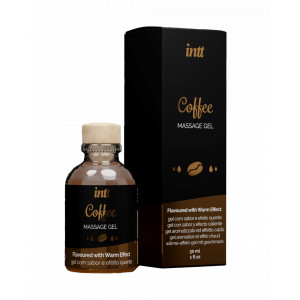 Масажний гель для інтимних зон Intt Coffee (30 мл) розігріваючий