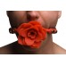 Кляп Master Series Blossom Silicone Rose Gag - Red , , Master Series (США)