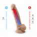 Фалоімітатор з вібрацією SilexD Vetus Vibro Flesh (MODEL 1 size 8in) + LRS , ,