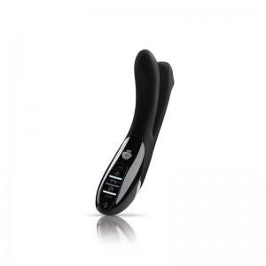 Вибратор двойной с электростимуляцией Mystim Tingling Aparte eStim Black, миостимулятор