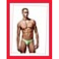 Чоловічі труси стрінги Low Rise Thong (зелений S/M)