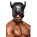 Маска Master Series Dungeon Demon Bondage Mask with Horns - Black , , Master Series (США)