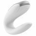 Смарт-вібратор для пар Satisfyer Double Fun (White) з пультом д/к , Вібратори, Satisfyer (Німеччина)