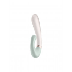 Смарт вібратор кролик із підігрівом Satisfyer Heat Wave Mint