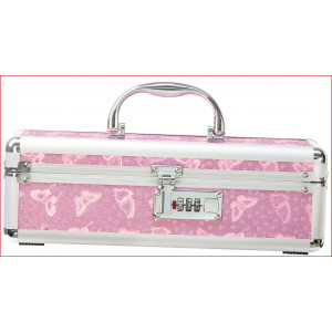 Кейс для хранения секс-игрушек BMS Factory - The Toy Chest Lokable Vibrator Case Pink