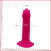 Двошаровий ділдо з вібрацією Adrien Lastic Hitsens 2 Pink, відмінно для страпона, макс діаметр 4 см, , Страпони, Adrien Lastic (Іспанія)