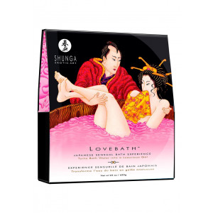 Гель для ванни Shunga LOVEBATH – Dragon Fruit 650 гр, робить воду ароматним желе зі SPA ефектом