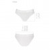 Трусики с прозрачной вставкой Passion PS006 PANTIES white, size M , Секси белье