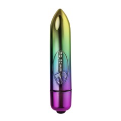 Віброкуля Rocks Off Coloured 7 Speed ​​RO-80mm Rainbow (м'ята упаковка)