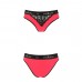 Трусики с широкой резинкой и кружевом Passion PS001 PANTIES red/black, size XL , Секси белье