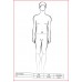 Мужские стринги с блестящим гульфиком Passion 015 THONG silver L/XL , Трусики