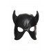 Маска Master Series Dungeon Demon Bondage Mask with Horns - Black , , Master Series (США)