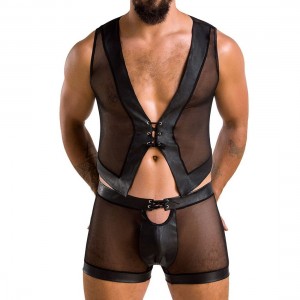 053 SET WILLIAM black L/XL - Passion