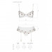 Сексуальный комплект с поясом для чулок LOVELIA SET white XXL/XXXL - Passion , Комплекты белья