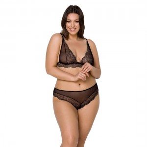 AMBERLY SET black 4XL/5XL - Passion