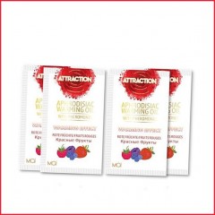 Пробник масажного масла з феромонами MAI PHEROMON MASSAGE OIL RED FRUITS (10 мл)