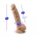 Фалоімітатор з вібрацією SilexD Vetus Vibro Flesh (MODEL 1 size 8in) + LRS , ,