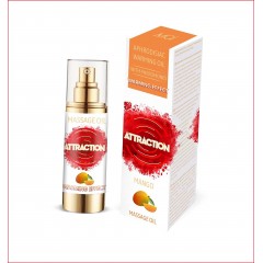 Розігріваюча масажна олія з феромонами MAI MASSAGE OIL - MANGO (30 мл) (без упаковки)