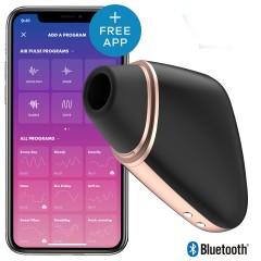 Вакуумный клиторальный стимулятор Satisfyer Love Triangle Black (м'ята упаковка)