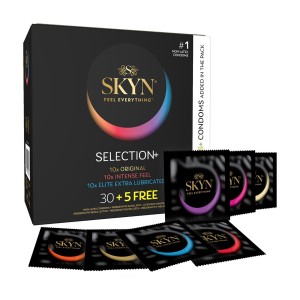 Набір презервативів SKYN Selection 35 шт (м'ята упаковка!!!)